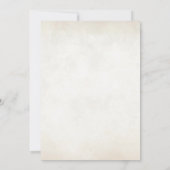 Heksen Halloween Night Party Bedankkaart (Achterkant)