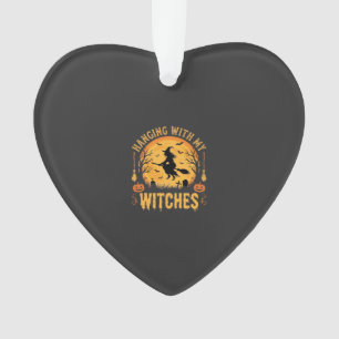 Heksen Halloween Ontwerp (2) Ornament