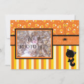 Heksen Halloween verjaardagsfeest Kaart (Achterkant)