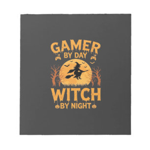 Heksen heks Halloween Gaming Design Notitieblok
