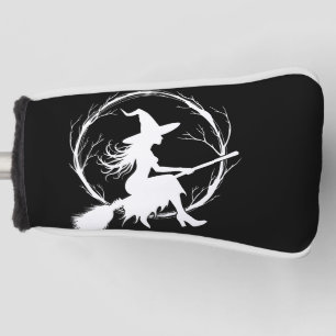 Heksen in het Flight Golf Head Hoesje Golfheadcover