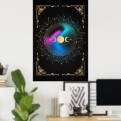 Heksen Maansverduistering Poster (Thuiskantoor)