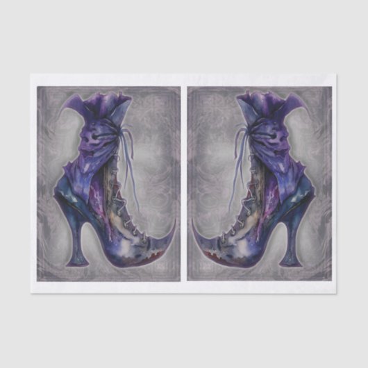 Heksen Opstarten Decoupage Tissue Paper Links en R Tissuepapier (Voorkant)