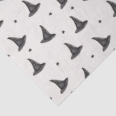 Heksen pet en sterrenpatroon tissuepapier (Detail)