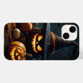 Heksen Pet met pompoen Case-Mate iPhone Case (Achterkant (horizontaal))
