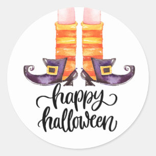 Heksen Schoenen Ronde Sticker