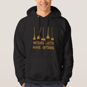 Heksen spelen op een donkere woestijnbank hoodie