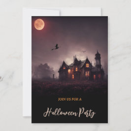 Heksen Spooky Lair Halloween Kaart