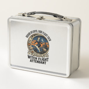 Heksen stewardess Halloween bezem brood ontwerp