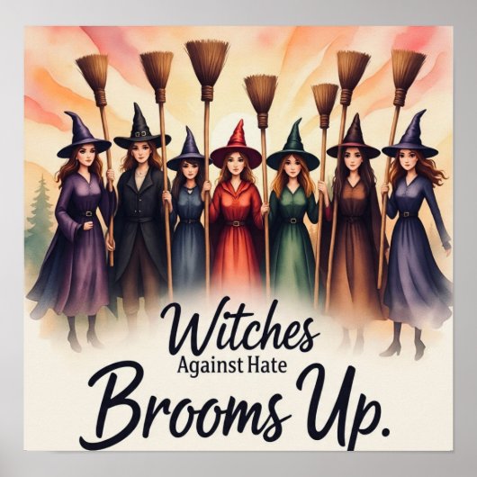 Heksen tegen haat poster (Voorkant)
