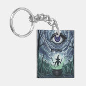 Heksen tegen haat sleutelhanger (Voorkant Links)