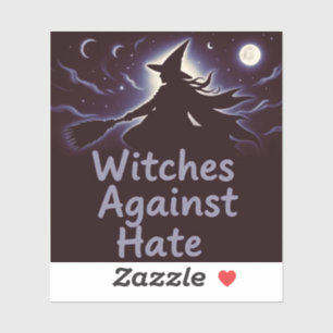 Heksen tegen haat sticker