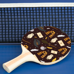 Heksen, tovenaars & magisch patroon tafeltennisbatje