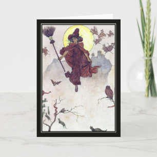  heksen van Kate Greenaway Kaart