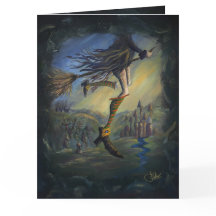 Heksen vrouw 8.5" x 11" Groot