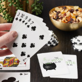 Heksen zijn binnen pokerkaarten (Insitu)