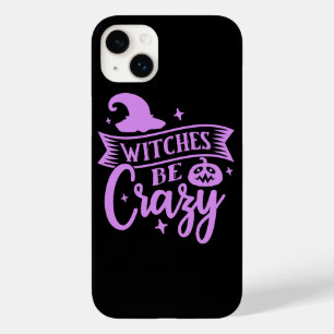 Heksen Zijn Gek Zwart en Paars Case-Mate iPhone 14 Plus Hoesje