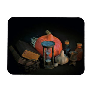 Heksenattributen voor Halloween Magneet