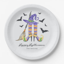 Heksenbenen en -hoed voor Halloween