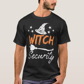 Heksenbeveiliging Man van Heksen Halloween T-shirt