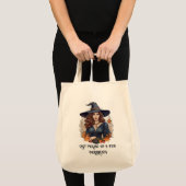 Heksenboodschappentas Tote Bag (Voorkant (product))