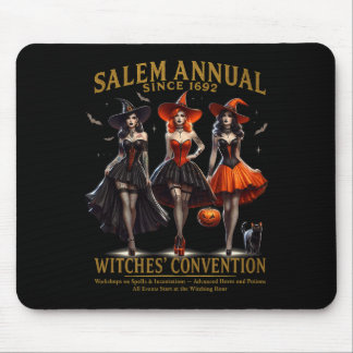 Heksenconventie Halloween Girls Salem Jaarlijks Muismat