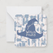 Heksenfeest Uitnodiging : (Voorkant)