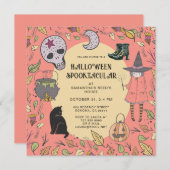 Heksenfeest van het Kind Kaart (Voorkant / Achterkant)