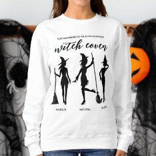Heksengroep Vriendschap Shirt voor Drie Halloween