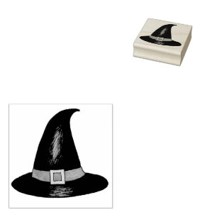 Heksenheksen Pet Happy Halloween Kostuumfeest Rubberstempel