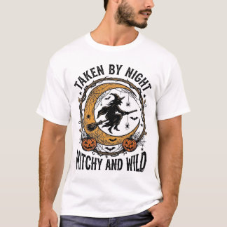 Heksenhemd uit de oude doos Heksen Halloween-ontwe T-shirt