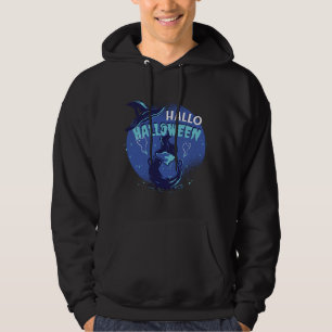 Heksenhoed Halloween-ontwerp Hoodie