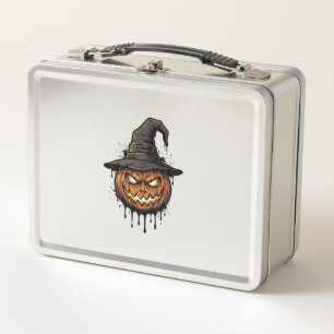 Heksenhoed Pompoen Halloween Grafisch_1