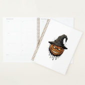 Heksenhoed Pompoen Halloween Grafisch_1 Planner (Display)
