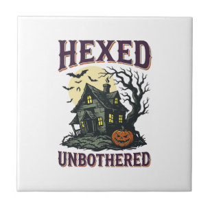 Heksenhumor T-shirt Vintage Geheime Cottage Hallow Tegeltje