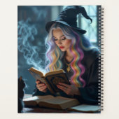 Heksenkalender voor Halloween Planner (Achterkant)