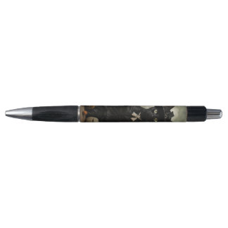 Heksenkat met pompoenen pen