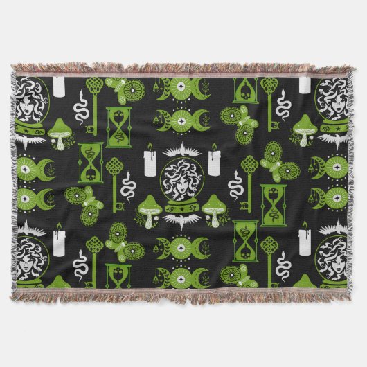 Heksenkern esthetische inrichting deken (Voorkant)