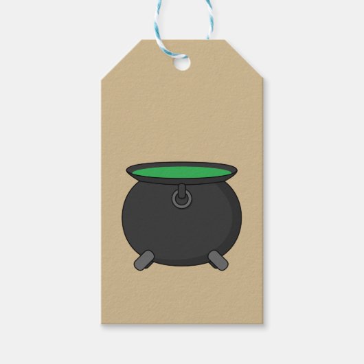 Heksenketel Cadeaulabel (Voorkant)