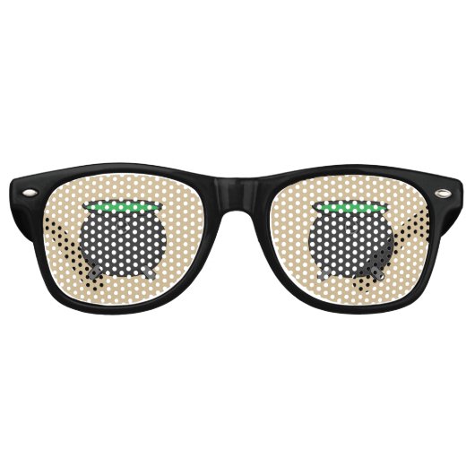 Heksenketel Retro Zonnebril (Voorkant)