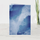 Heksenkind Tiener Meisje Cartoon Aquarel Verjaarda Kaart (Achterkant)