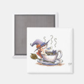 Heksenkoffiepauze 2 magneet (Voorkant / Achterkant)