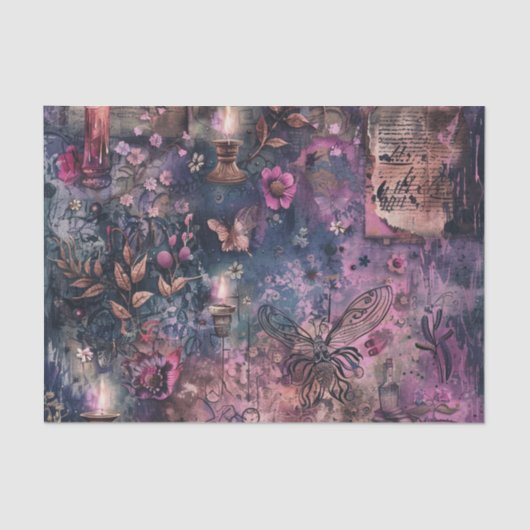 heksenlicht magische betoverde ontkoppeling tissuepapier (Voorkant)