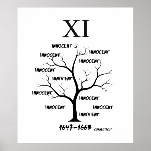 Heksenmonument Poster (Voorkant)