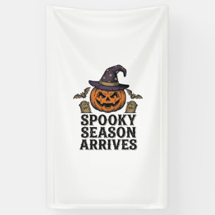 Heksenpompoen Halloween Vintage Gravure Shirt De Spandoek