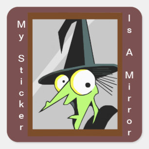 Heksenreflectie Stickers