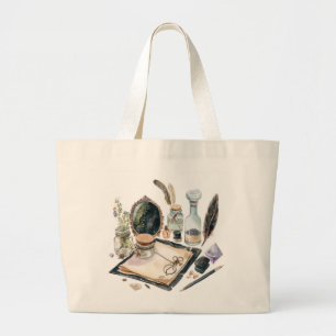 Heksenreisuitrusting - Pak je magie in en ga Grote Tote Bag