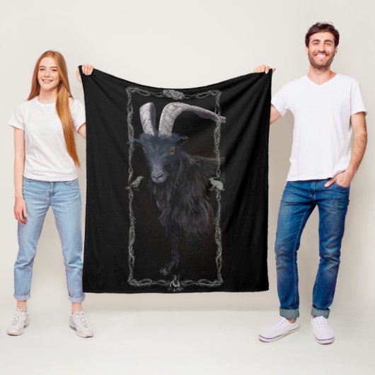 heksensabbat fleece deken (In situ)