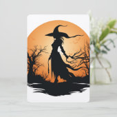 HEKSENSILHOUET [7] KAART (Staand voorkant)