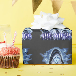 Heksenthema Halloween Cadeaupapier